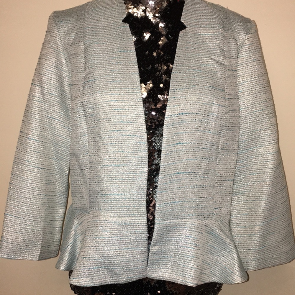 NWT Metaphor peplum jacket